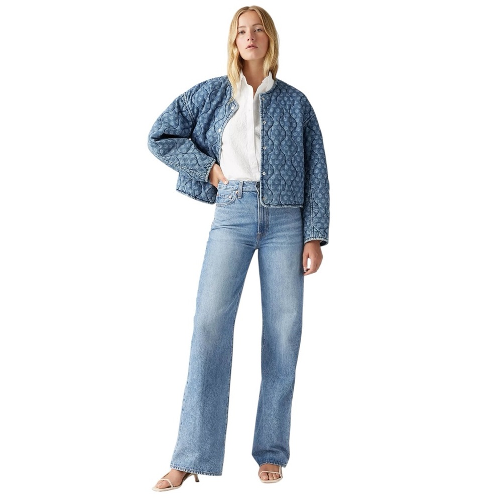 Levi's Ribcage Wide Leg Jeans - Picture 4 of 12